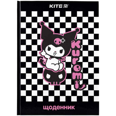 Дневник школьный Kite Kuromi HK24-262-3, твердая обложка