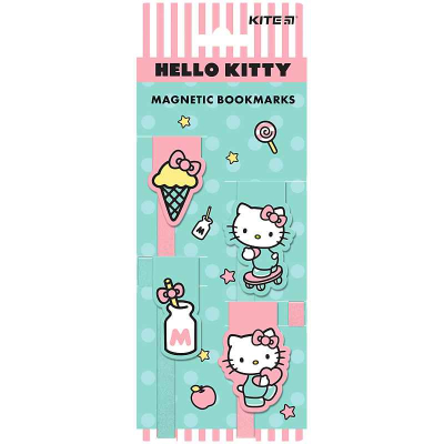 Набор магнитных закладок-ляссе Kite Hello Kitty HK24-497-1