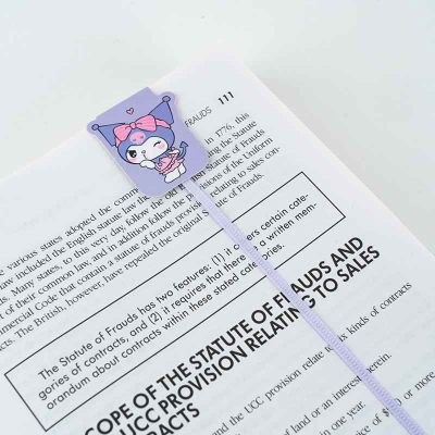 Набор магнитных закладок-ляссе Kite Kuromi HK24-497-2