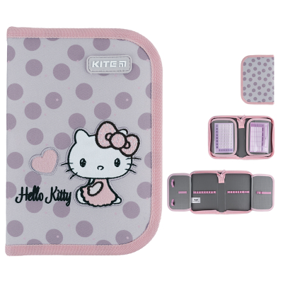 Школьный набор Kite Hello Kitty SET_HK24-555S (рюкзак, пенал, сумка)