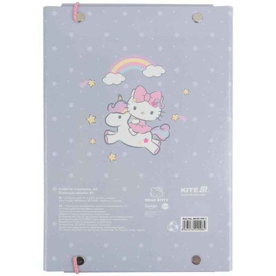 Папка для зошитів на гумці Kite Hello Kitty HK25-210-1, картон