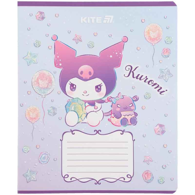 Зошит шкільний Kite Kuromi HK25-232-3, 12 аркушів, клітинка