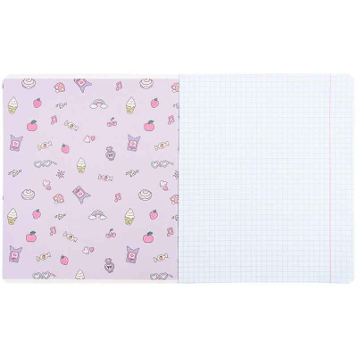 Тетрадь школьная Kite Kuromi HK25-232-4, 12 листов, клетка