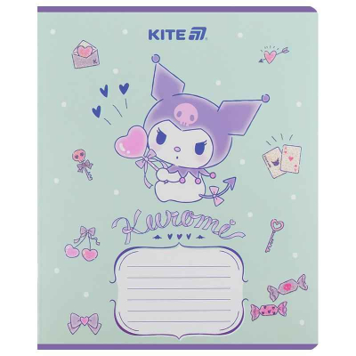 Зошит шкільний Kite Kuromi HK25-234-2, 12 аркушів, лінія