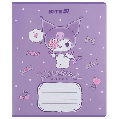 Зошит шкільний Kite Kuromi HK25-234-2, 12 аркушів, лінія