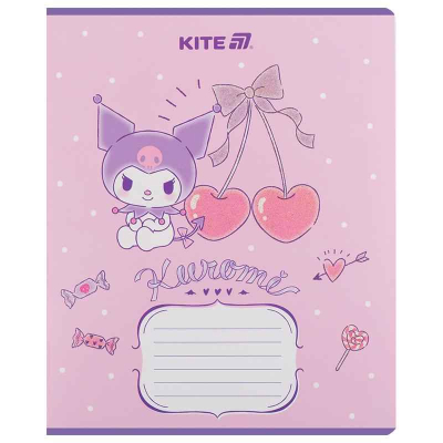 Зошит шкільний Kite Kuromi HK25-234-2, 12 аркушів, лінія