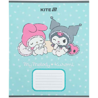 Зошит шкільний Kite Kuromi HK25-235-2, 12 аркушів, коса лінія
