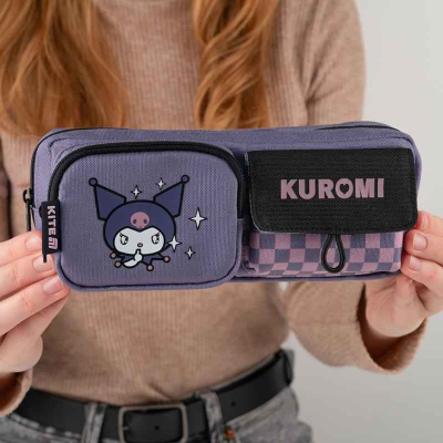 Пенал шкільний Kite Kuromi HK25-2701-1