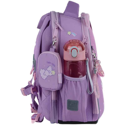 Рюкзак Kite HK25-555S із пляшкою у бічній кишені – місткість, практичність і комфорт для школярки.