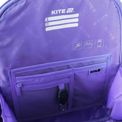 Внутрішній карман рюкзака Kuromi HK25-556M з ключницею та додатковими відділеннями для дрібниць