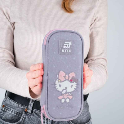 Пенал школьный Kite Hello Kitty HK25-662-1