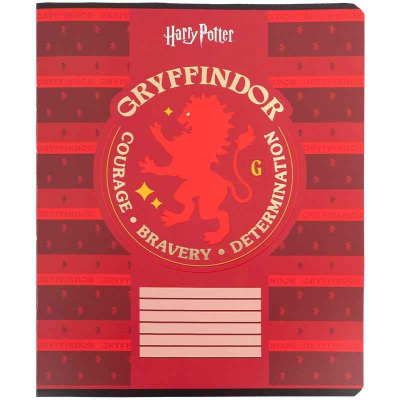 Тетрадь школьная Kite Harry Potter HP25-236, 18 листов, клетка