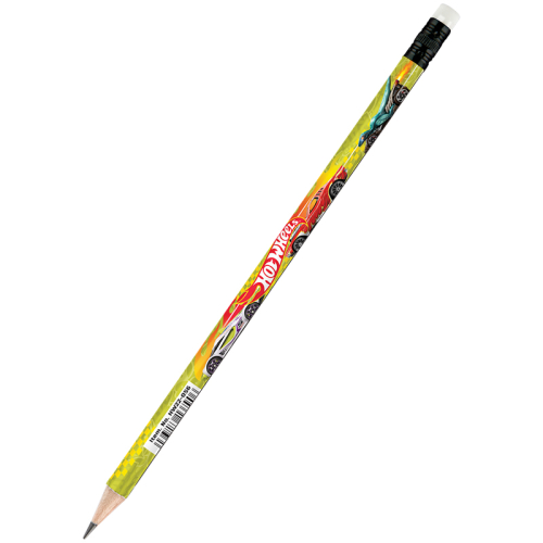 Олівець графітний з гумкою Kite Hot Wheels HW23-056