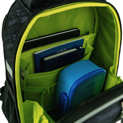 Шкільний набір Kite Hot Wheels SET_HW24-555S (рюкзак, пенал, сумка)