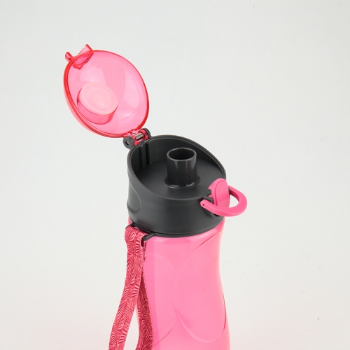 Пляшечка для води Kite 530 мл, рожева.