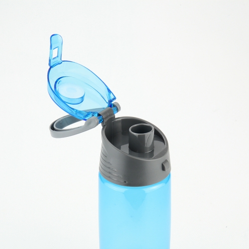 Пляшечка для води Kite 550 мл, блакитна.