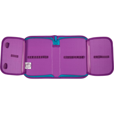 Пенал без наполнения Kite Education Butterflies K19-622-7, 1 отделение 2 отворота