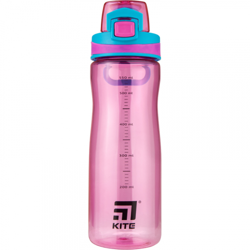 Пляшечка для води Kite K20-395-01, 600 мл, рожева