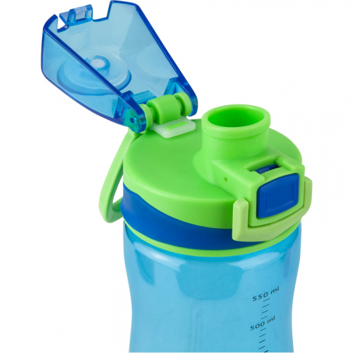 Пляшечка для води Kite K20-395-02, 600 мл, блакитна