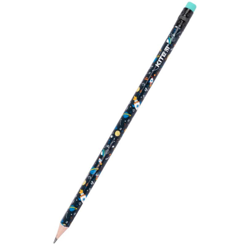 Олівець графітний з гумкою Kite Space K21-056-1