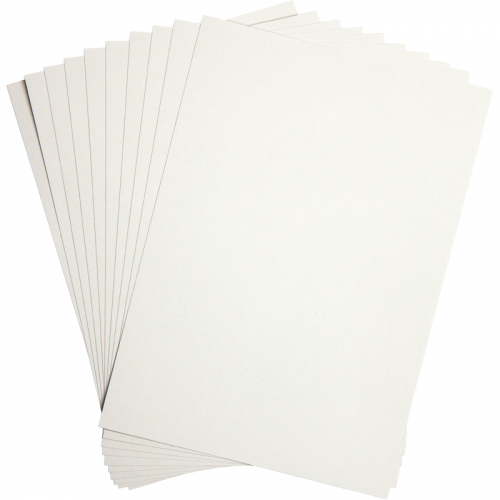 Картон белый односторонний Kite K21-1254, А4 10 лист, папка