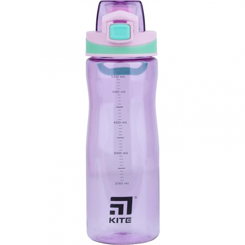 Пляшечка для води Kite K21-395-04, 650 мл, фіолетова