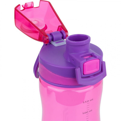 Пляшечка для води Kite K21-395-05, 650 мл, рожева