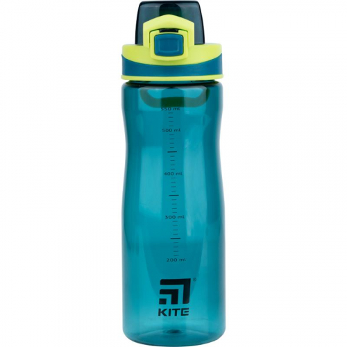 Пляшечка для води Kite K21-395-06, 650 мл, зелена