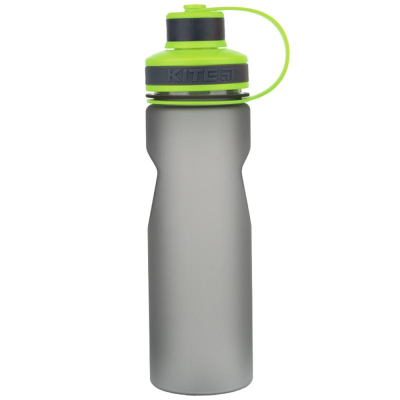 Бутылочка для воды Kite K21-398-02, 700 мл, серо-зеленая