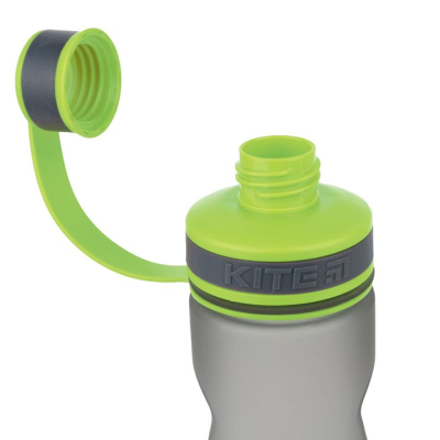 Бутылочка для воды Kite K21-398-02, 700 мл, серо-зеленая