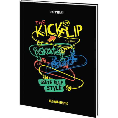 Дневник школьный Kite Kick Flip K22-262-9, твердая обложка