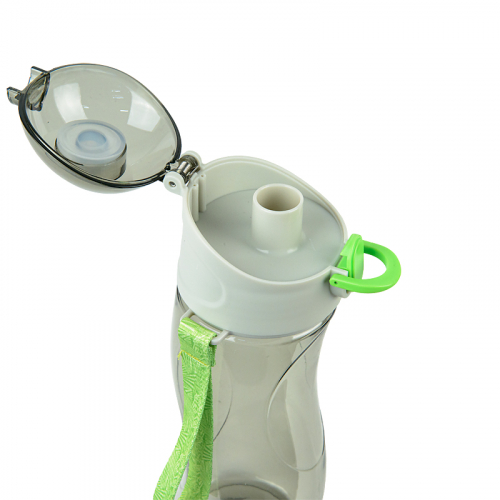 Пляшечка для води Kite K22-400-04, 530 мл, сіро-зелена