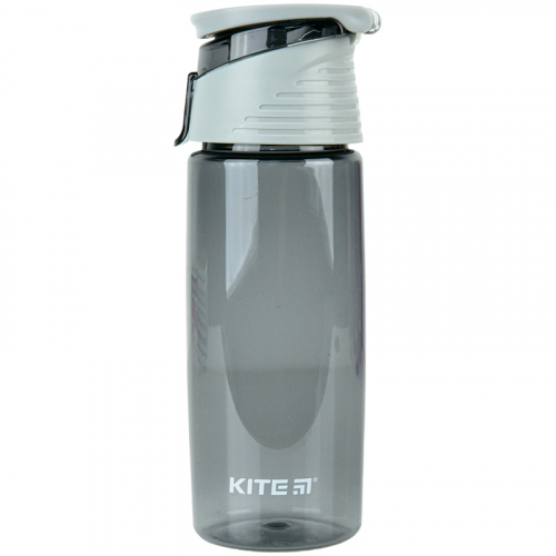 Бутылочка для воды Kite K22-401-01, 550 мл, серая