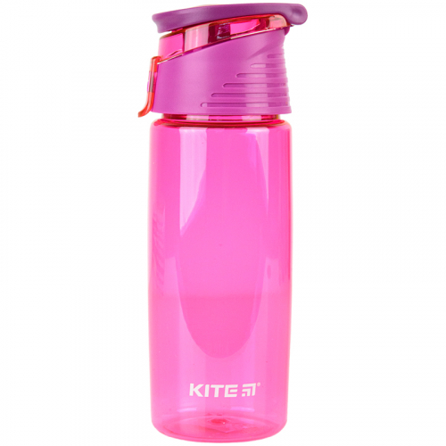 Пляшечка для води Kite K22-401-04, 550 мл, темно-рожева