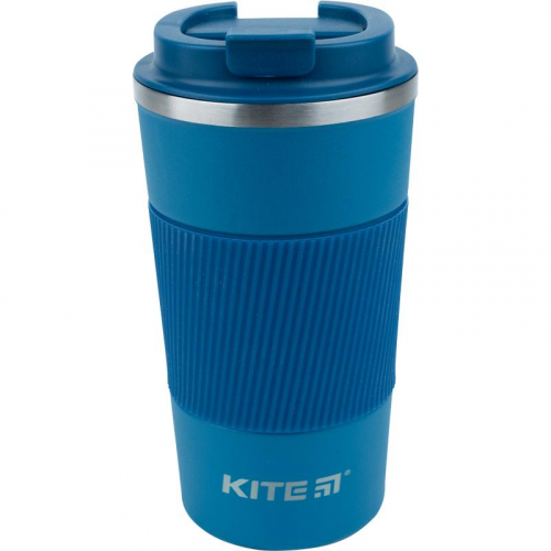 Термокружка Kite K22-458-01, 510 мл, синя