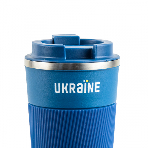 Термокружка Kite Ukraїne K22-458-05, 510 мл, синя