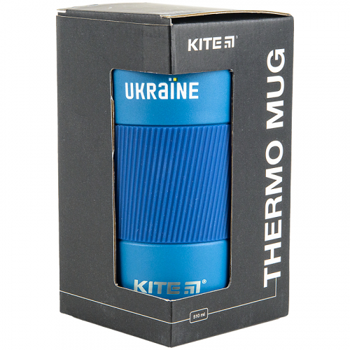 Термокружка Kite Ukraїne K22-458-05, 510 мл, синя