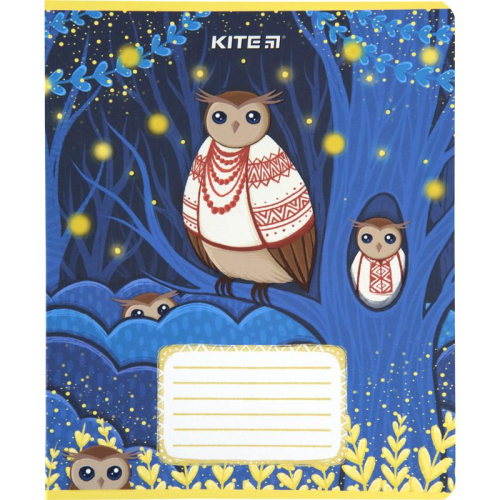 Зошит шкільний Kite Лісова казка K23-232-2, 12 аркушів, клітинка