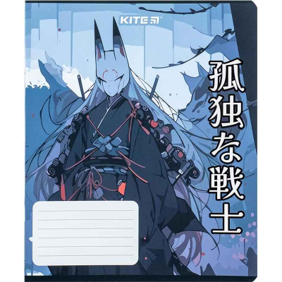 Зошит шкільний Kite Anime K24-237, 18 аркушів, лінія