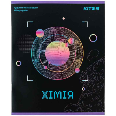 Предметная тетрадь Kite Neo K24-240-14, 48 листов, клетка, химия