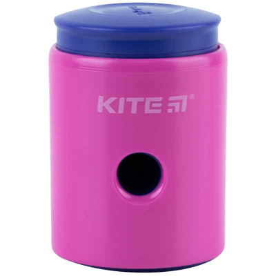 Точилка с контейнером Kite Sunset K24-368, ассорти