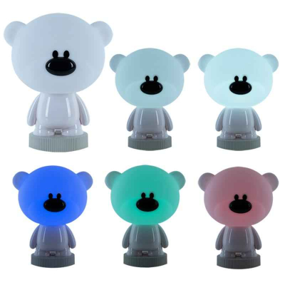 Светильник-ночник LED с аккумулятором Bear Kite K24-490-2-1, белый