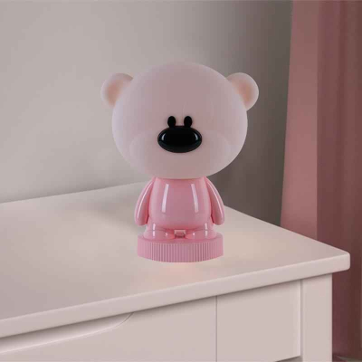 Светильник-ночник LED с аккумулятором Bear Kite K24-490-2-2, розовый