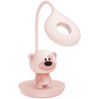 Настільна лампа LED з акумулятором Bear Kite K24-492-2-2, рожевий