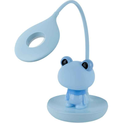 Настільна лампа LED з акумулятором Froggy Kite K24-492-3-3, блакитний