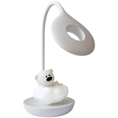 Настольная лампа LED с аккумулятором Cloudy Bear Kite K24-493-2-1, белый