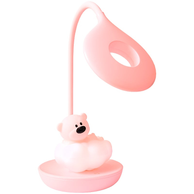 Настільна лампа LED з акумулятором Cloudy Bear Kite K24-493-2-2, рожевий