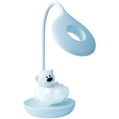 Настольная лампа LED с аккумулятором Cloudy Bear Kite K24-493-2-3, голубой