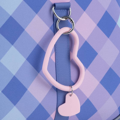 Рюкзак шкільний каркасний Kite Education Purple Chequer K24-531M-2