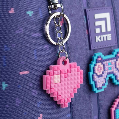 Рюкзак шкільний каркасний Kite Education Pixel Love K24-555S-3